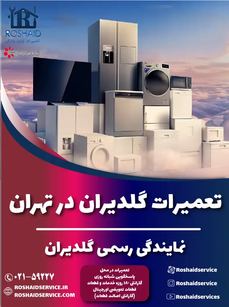 تعمیرات گلدیران در تهران | نمایندگی رسمی گلدیران